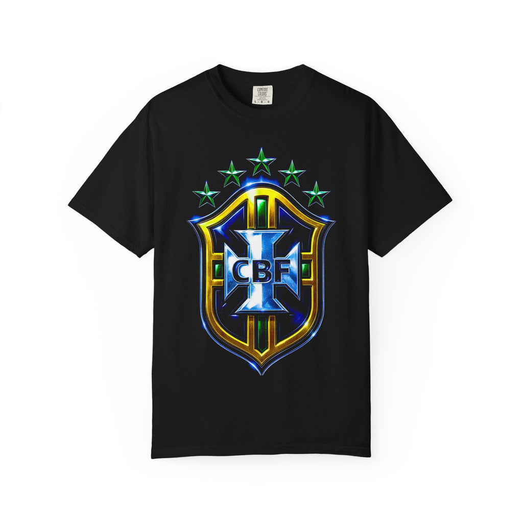 Brazil CBF Crest T-Shirt — National Soccer Logo Tee