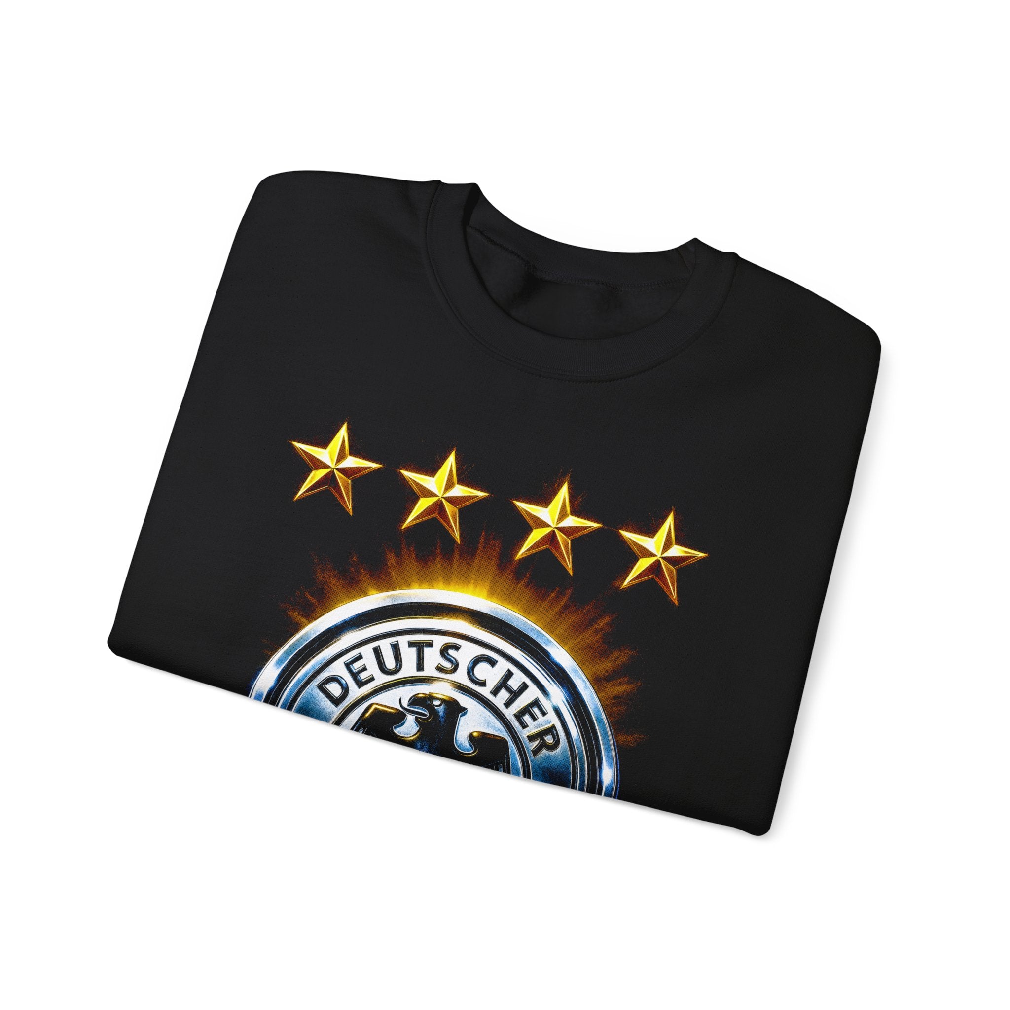 Germany Football Crewneck Sweatshirt — Four-Star DFB Emblem