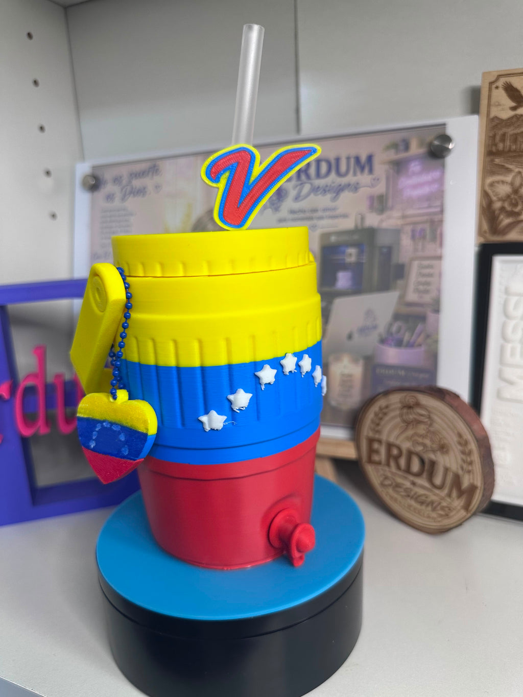 Termo para latas de 12oz Venezuela Personalizado – Impreso en 3D