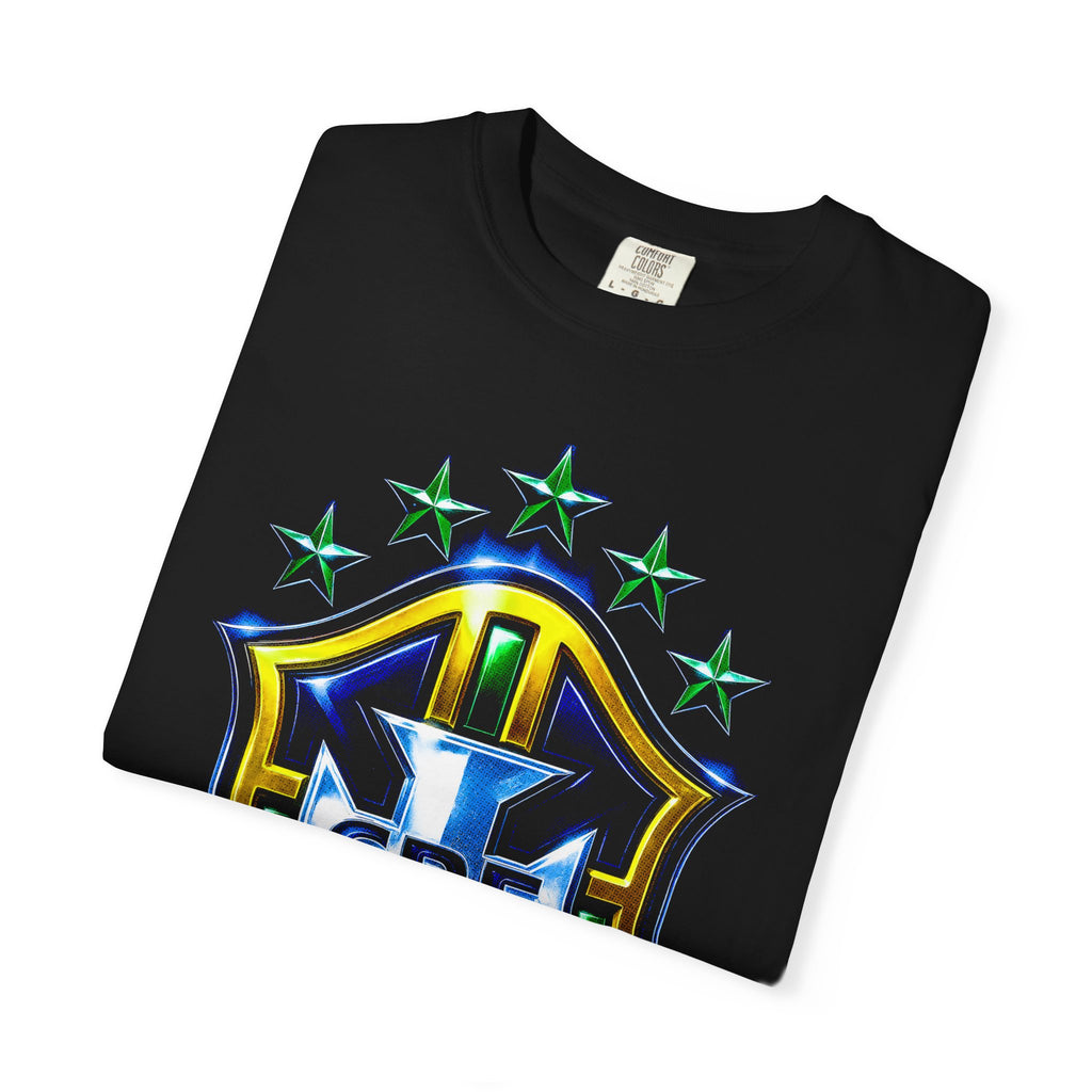 Brazil CBF Crest T-Shirt — National Soccer Logo Tee