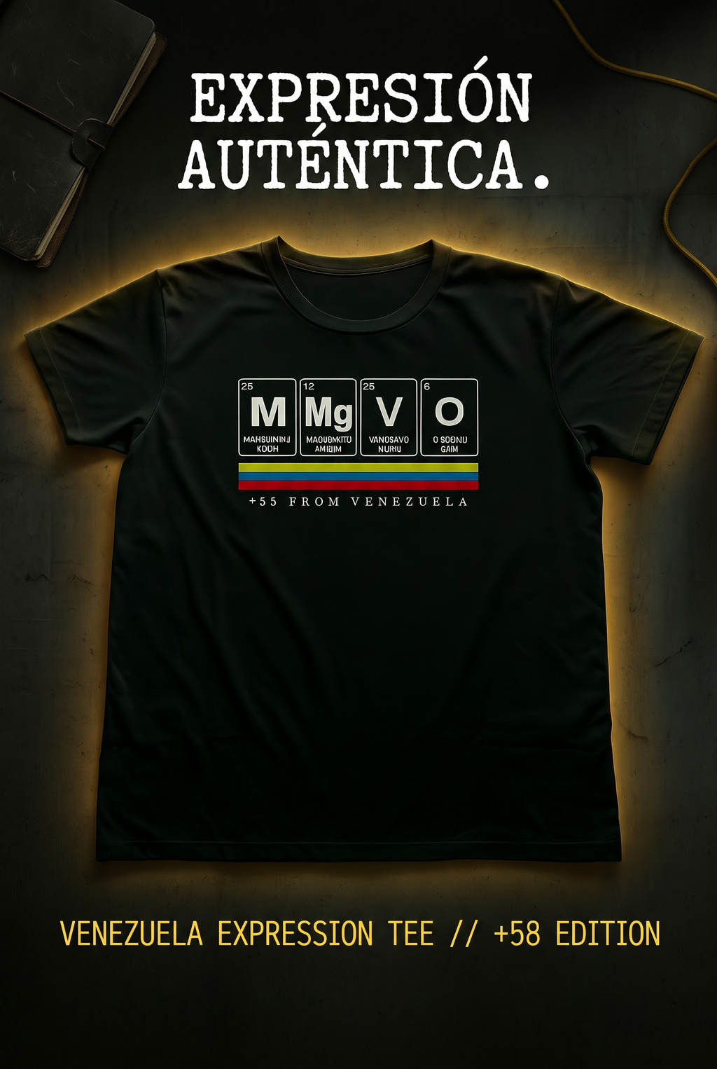Venezuela Expression Tee | +58 Edition
