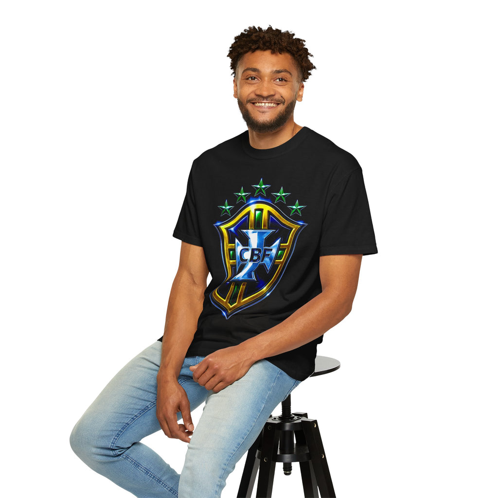 Brazil CBF Crest T-Shirt — National Soccer Logo Tee