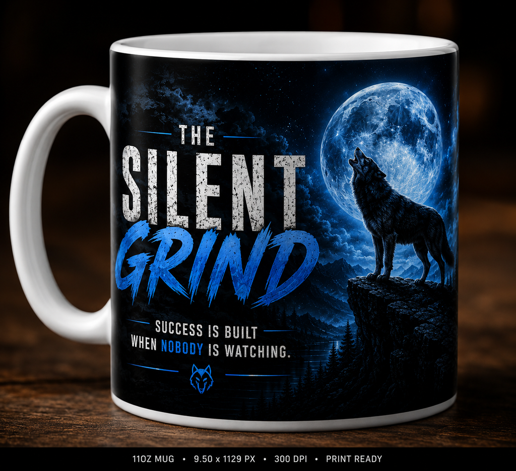EL ESFUERZO SILENCIOSO | Taza Motivacional Premium 11 oz
