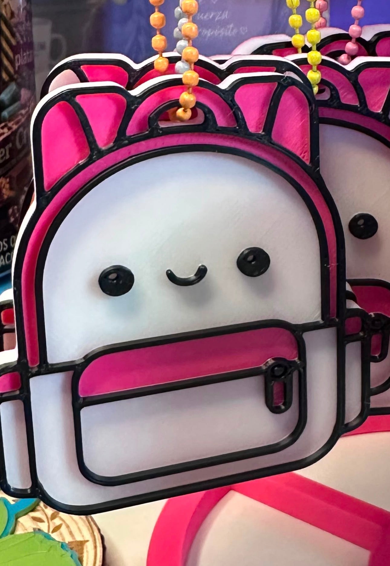 Llavero Inteligente NFC Personalizado | Mochila 3D
