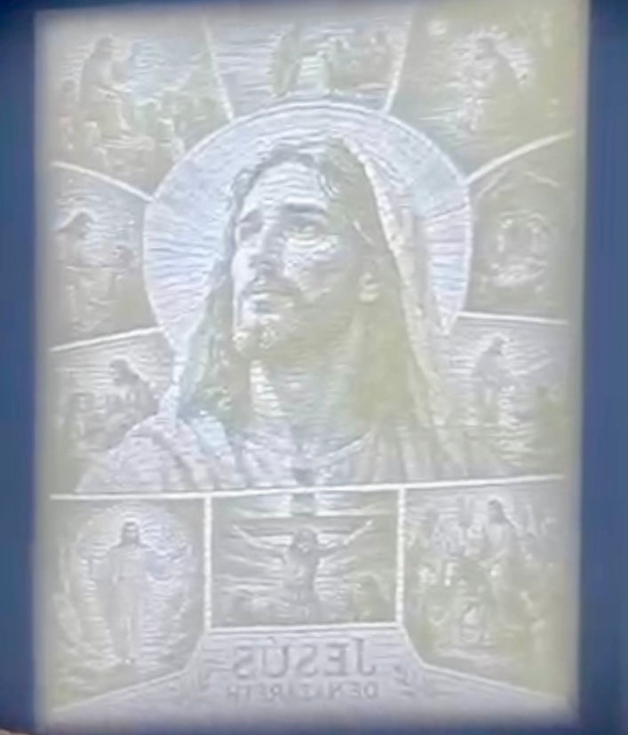Litofanía Personalizada con Foto y Luz LED | Regalo 3D