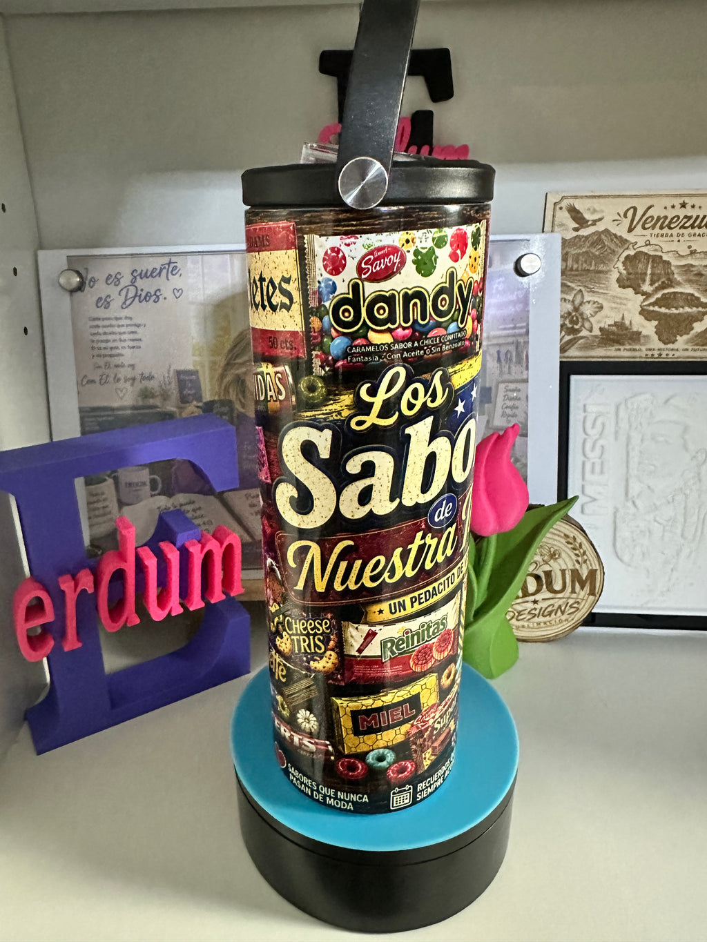 Tumbler Venezolano 20 oz – Los Sabores de Nuestra Infancia