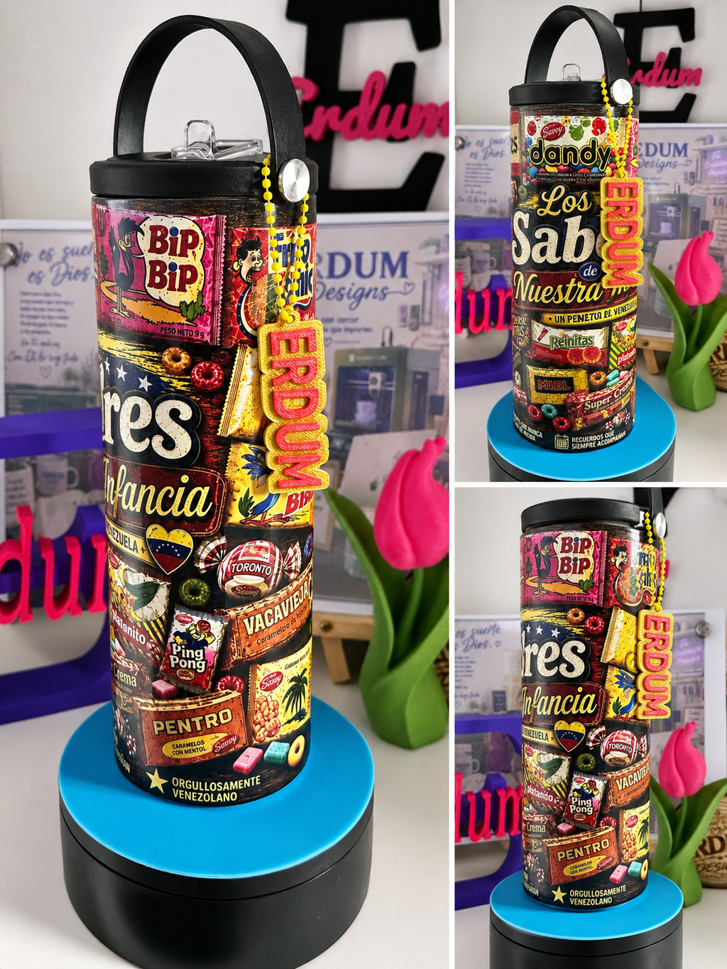 Tumbler Venezolano 20 oz – Los Sabores de Nuestra Infancia