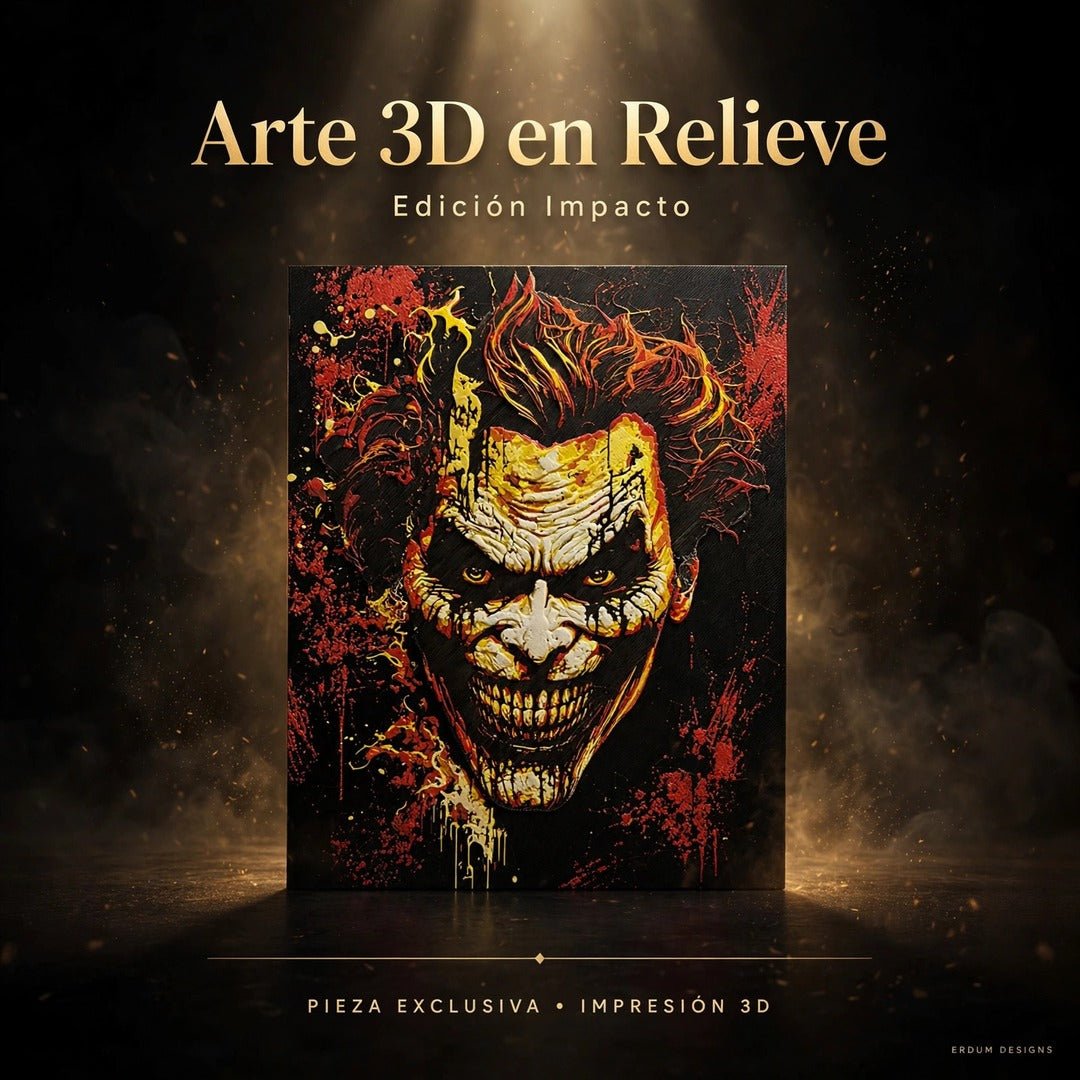 Arte 3D en Relieve – Edición Impacto - ERDUM DESIGNS