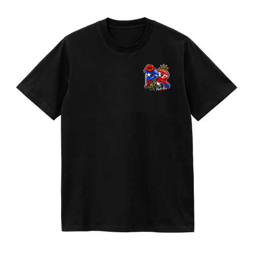 Camiseta Puerto Rico – Orgullo Boricua | Diseño Frente y Espalda - ERDUM DESIGNS