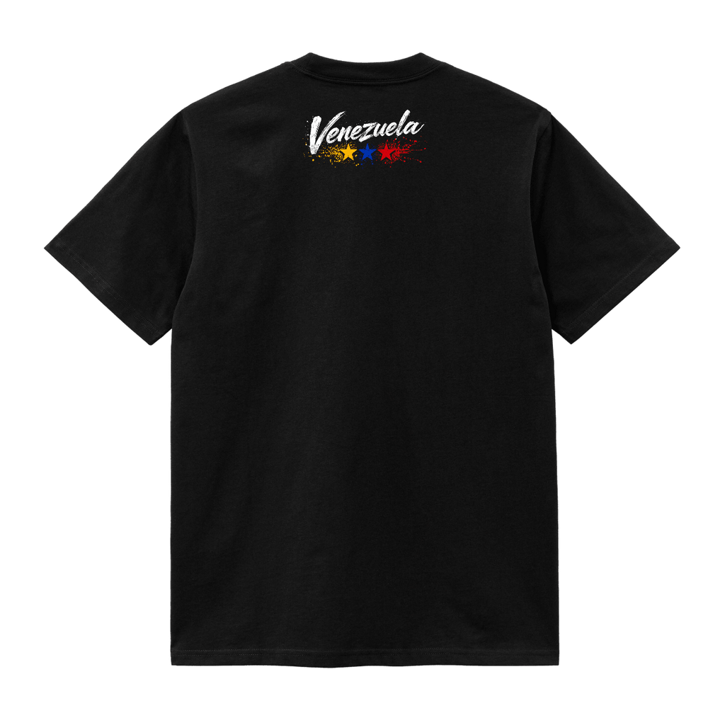 Camiseta Venezuela – Guacamaya | Diseño Frente y Espalda - ERDUM DESIGNS