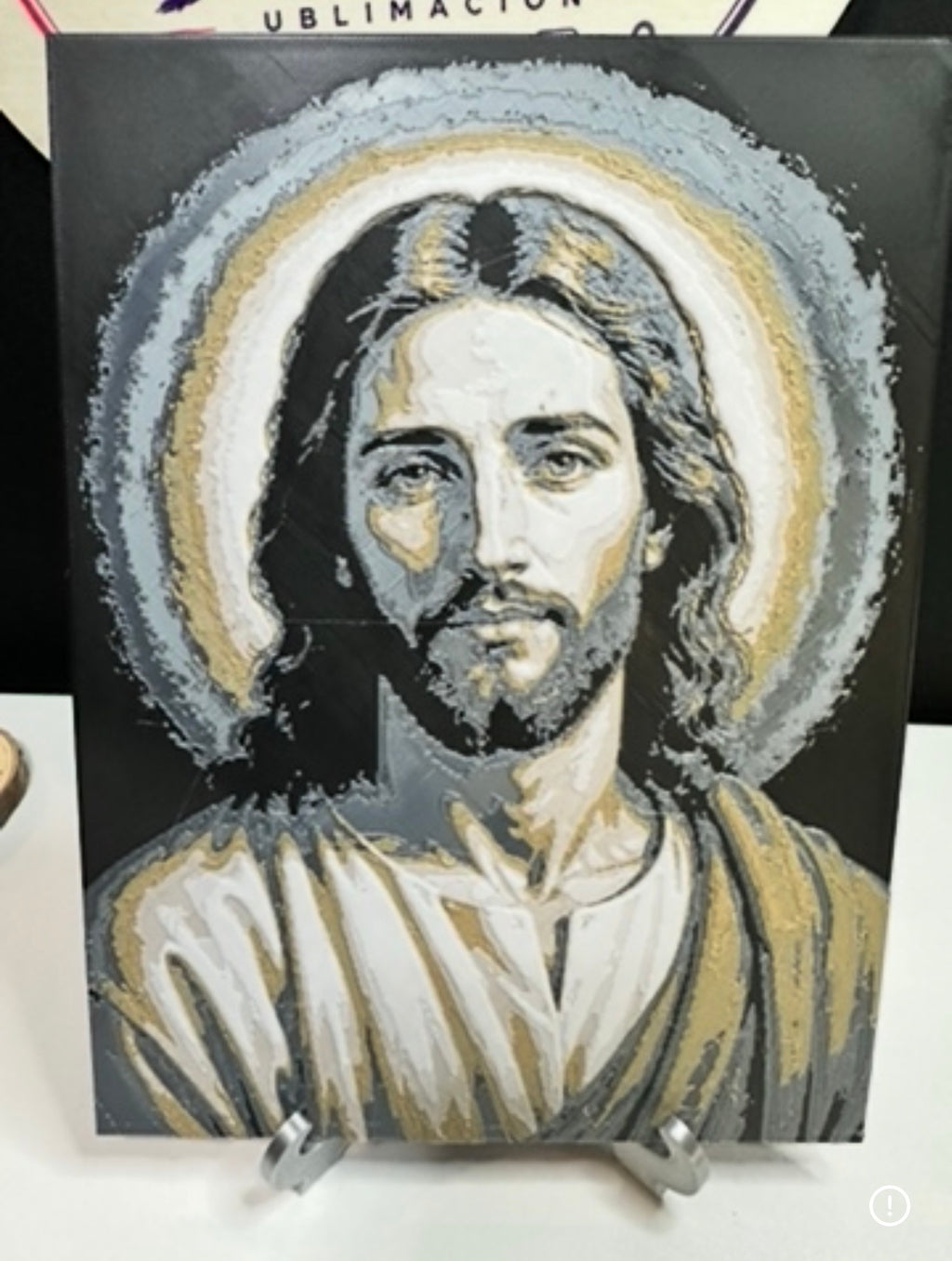 Jesús – Arte Bíblico en Relieve 3D - ERDUM DESIGNS