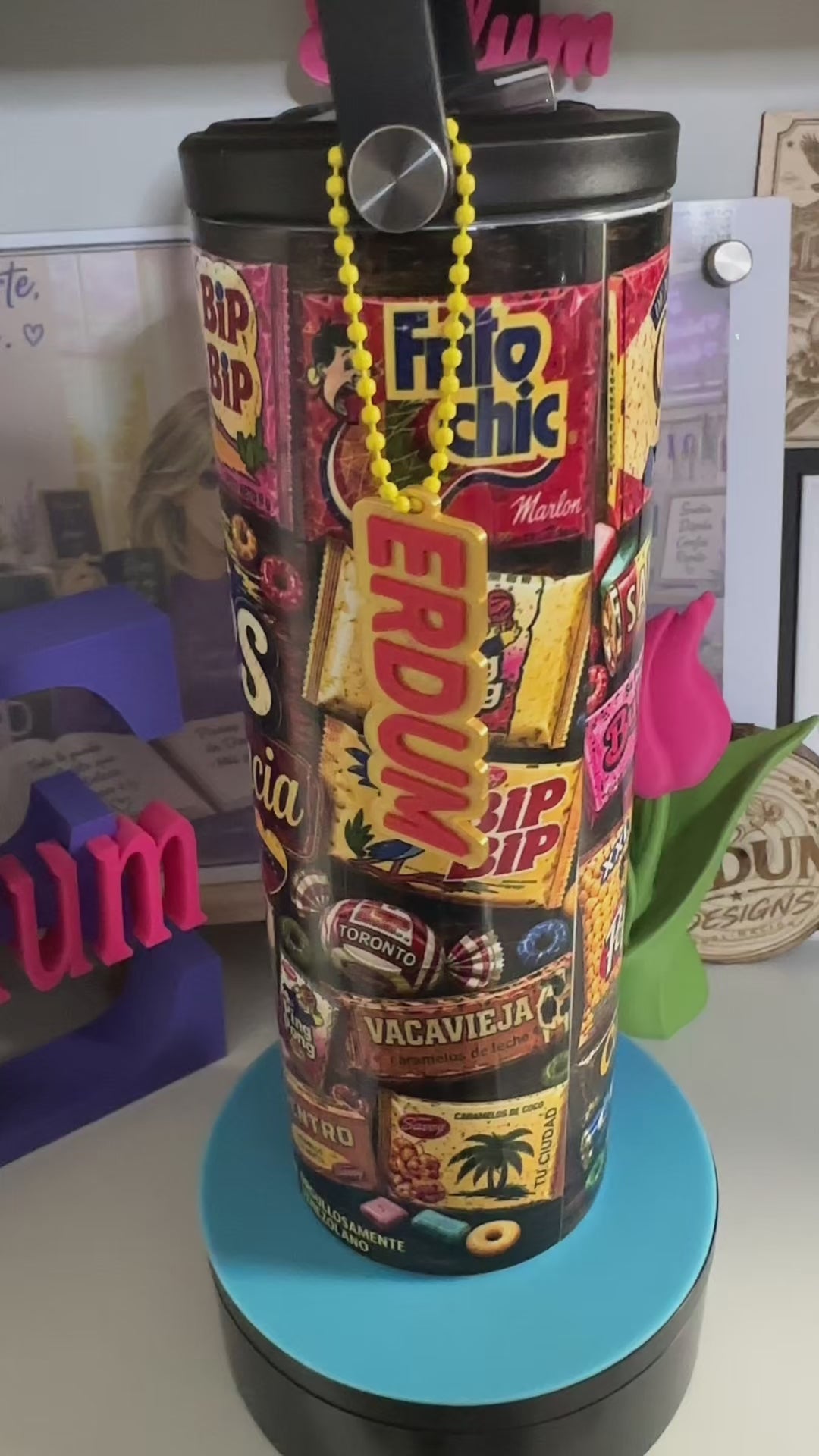 Tumbler Venezolano 20 oz – Los Sabores de Nuestra Infancia