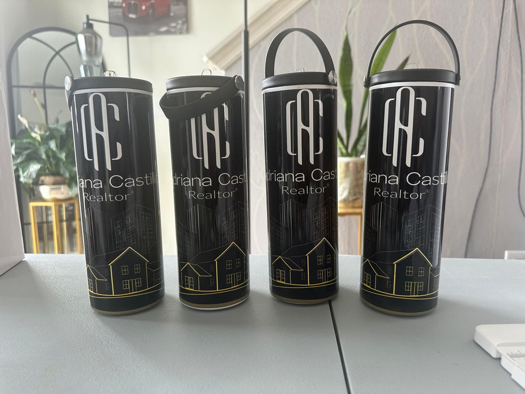 Tumblers personalizados para regalos de negocios ERDUM DESIGNS