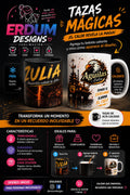 Taza mágica personalizada ERDUM DESIGNS