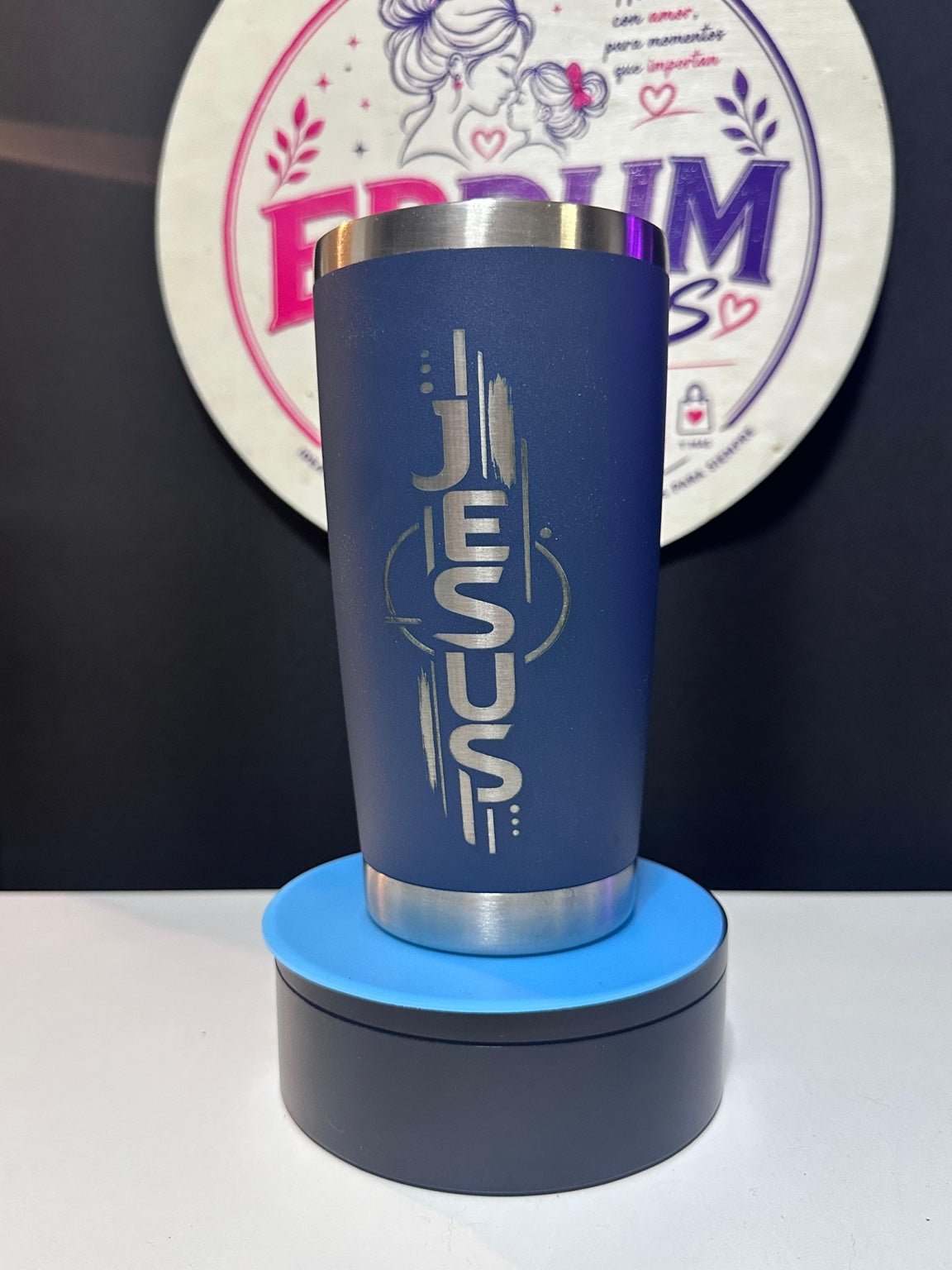 Tumbler Personalizado 20 oz – Grabado Láser - ERDUM DESIGNS